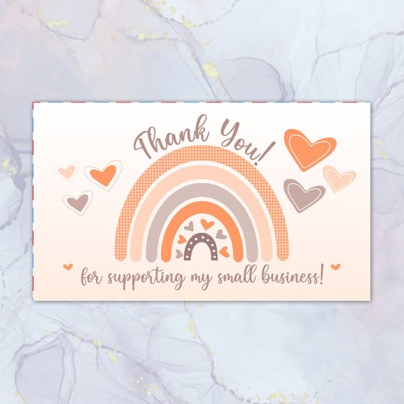 200 Thank You Cards - Picture 9 of 14